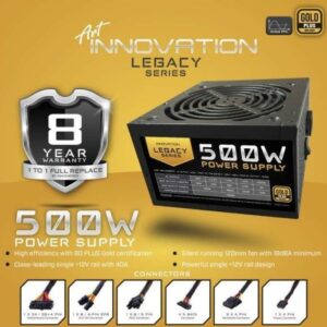 JualPower Supply INNOVATION 500W GOLD