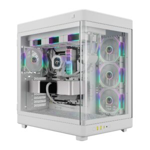 Casing GAMDIAS NESO P1 PRO ARGB + 3 FAN ARGB - Putih