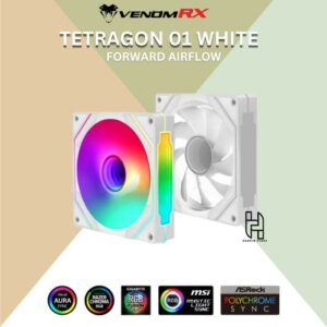 Fan ARGB VenomRX Tetragon 01 - Forward Fan