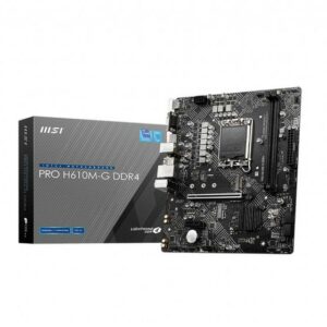MSI PRO H610M-G DDR4 (Intel LGA 1700, Gen12)