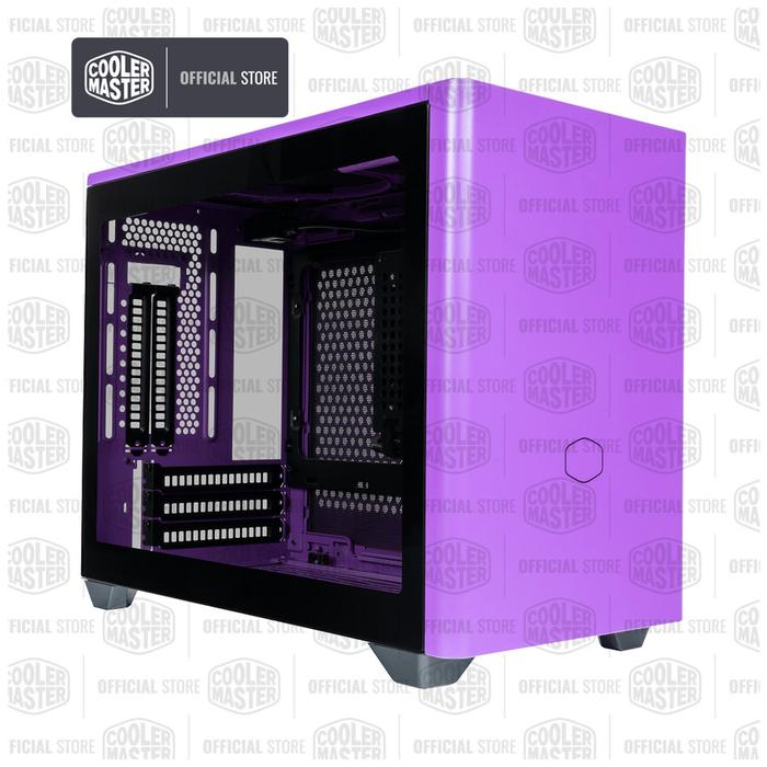 CASING COOLER MASTER MASTERBOX NR200P - MINI ITX - PURPLE - Image 2