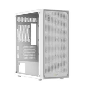 Casing OCYPUS Gamma C50 | High-Airflow Front Panel and Micro ATX PC Case - WHITE