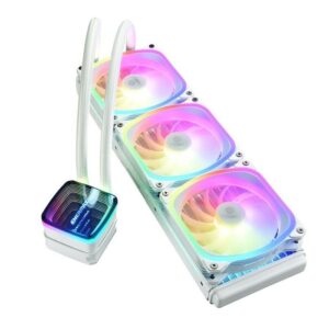 ENERMAX AQUAFUSION ADV 360 - AIO LIQUID CPU COOLER - WHITE