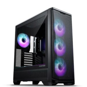 Casing Phanteks Eclipse G400A - ATX Case Tempered Glass - FREE 4 Fan - BLACK