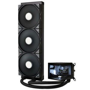 TRYX PANORAMA 360 LCD BLACK 360MM - Liquid CPU Cooler - BLACK