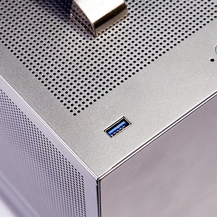 PCCOOLER / PC COOLER MINI I100G PRO Mesh Grey - Mini ITX - Image 4