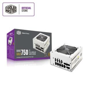 JualCOOLER MASTER MWE GOLD 750 V2 &ndash; 750W 80+ GOLD FULLY MODULAR &ndash; WHITE