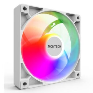 JualFAN CASING MONTECH GF120 ARGB – 120mm / 12CM Fan – WHITE