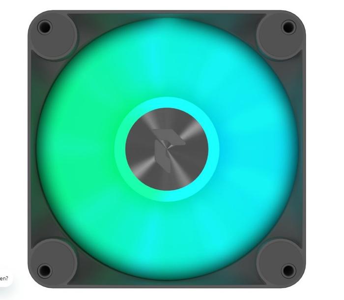 Fan Casing APNX FP1 120mm PWM ARGB FAN 12CM - BLACK