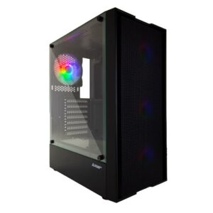Casing PARADOX GAMING MOONSLASH - ATX, MATX Case - BLACK