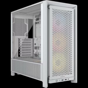 JualCASING CORSAIR FRAME 4000D ARGB Mid Tower – WHITE
