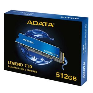 JualSSD ADATA LEGEND 710 512GB M.2 NVME PCIe Gen3x4