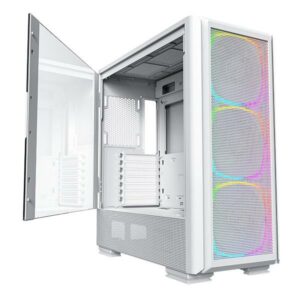 Casing MONTECH SKY TWO GX - Tempered Glass - WHITE