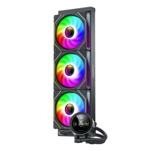 GAMEMAX ICEBERG 360 DIGITAL ARGB 360mm - All in One Liquid Cooler - BLACK