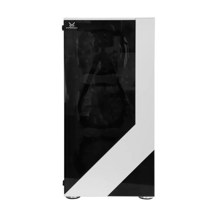 CASING FPMAX AIRPOWER CL7713 ARGB + 4 FAN - ATX GAMING CASE - WHITE - Image 3
