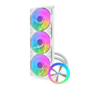 darkFlash DG360 ARGB Liquid CPU Cooler - Putih