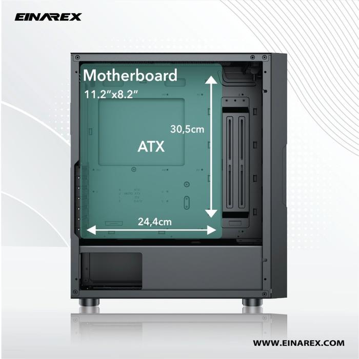 Casing EINAREX KIEM - EATX, ATX, mATX Gaming Case - Image 3