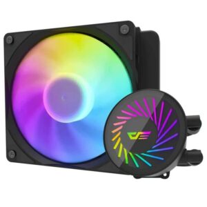 JualDarkFlash RADIAN DCS120 / DCS 120 ARGB 120mm AIO Liquid Cooler – BLACK