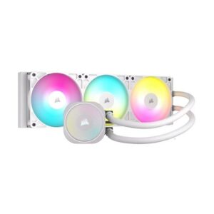 CORSAIR NAUTILUS 360 RS ARGB - 360mm AIO Liquid CPU Cooler - WHITE