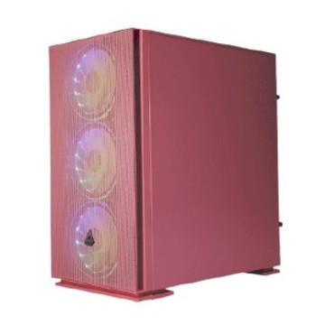 CASING PARADOX GAMING DURANDAL + 3 FAN RGB - mATX, mini itx - PINK - Image 5