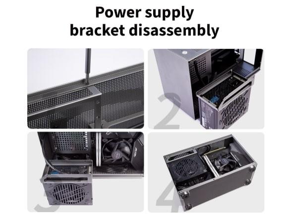 PCCOOLER / PC COOLER MINI I100G PRO Mesh Grey - Mini ITX - Image 5