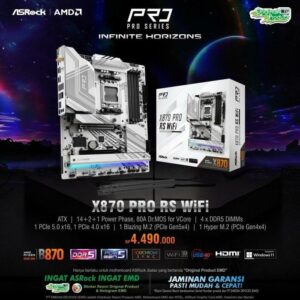 ASROCK X870 PRO RS WIFI (AMD AM5, DDR5)