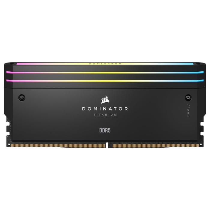 CORSAIR DOMINATOR TITANIUM RGB DDR5 64GB (2X32GB) 6600MHz C32 - BLACK - Image 4