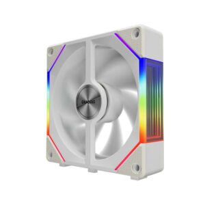 Fan Casing GAMDIAS AEOLUS P2-1201 ARGB PWM | 120mm Fan Case - WHITE