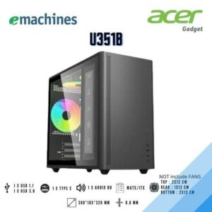JualCasing ACER U351B &ndash; Mini ITX. mATX &ndash; Black