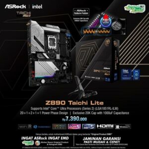 JualASROCK Z890 TAICHI LITE (LGA1851, Z890, DDR5)
