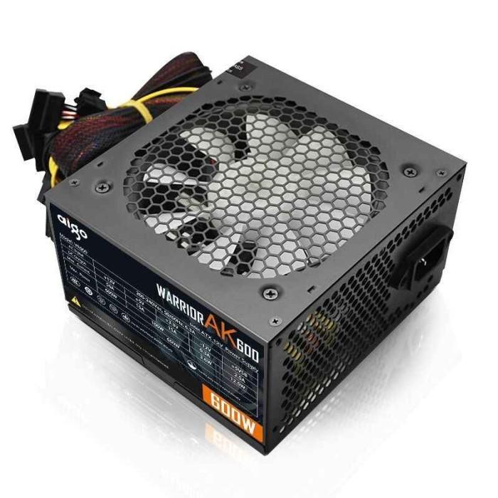 Power Supply AIGO AK600 600W - Rainbow LED - Image 5