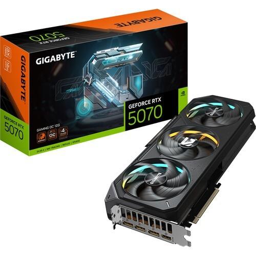 GIGABYTE GeForce RTX 5070 GAMING OC 12GB GDDR7