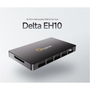 OCYPUS Delta EH10 | 10-Port Addressable RGB & Fan Hub
