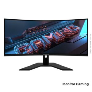 Monitor GIGABYTE GS34WQC - 34" WQHD Curved Gaming Monitor 34 Inch
