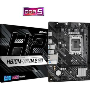 JualASROCK H610M-H2/M.2+ D5 (Intel LGA 1700, DDR5)