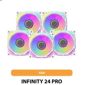 FAN CASING DARKFLASH INFINITY 24 ARGB 5 FAN PACK 5IN1 - WHITE