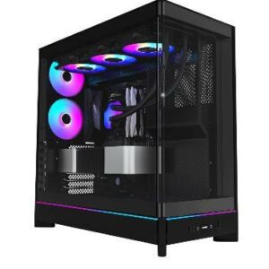 Casing MONTECH HS02 PRO - MID TOWER ATX CASE PC - BLACK