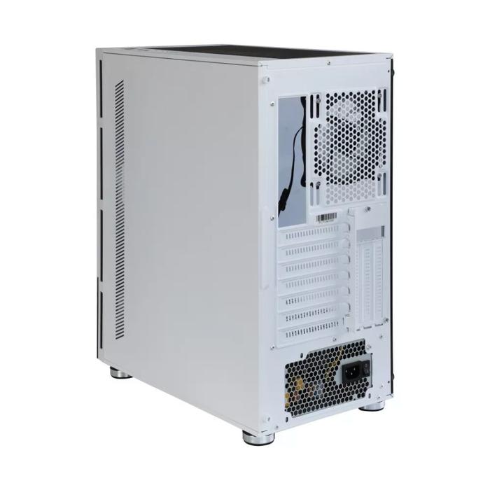 CASING FPMAX AIRPOWER CL7713 ARGB + 4 FAN - ATX GAMING CASE - WHITE - Image 5