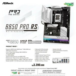 JualASROCK B850 PRO RS (AMD AM5, DDR5)