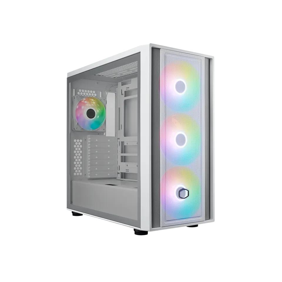 Cooler Master MasterBox 600 Mid Tower - Putih