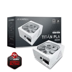JualMONTECH TITAN PLA 850W 80+ PLATINUM – Cybernetic Full Modular