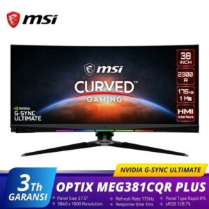 MONITOR LED MSI OPTIX MEG381CQR PLUS 38" UWQHD+, IPS, 1ms, 175Hz