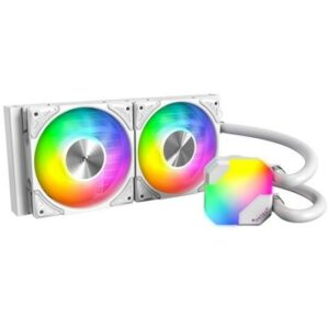 MONTECH HYPERFLOW 240 ARGB WHITE - 240MM Liquid CPU Cooler - WHITE