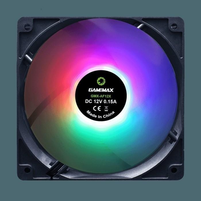 FAN CASING GAMEMAX AIRFORCE GMX-AF12-X FRGB RAINBOW LED 120mm - Image 2