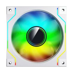 Fan Casing DARKFLASH DM20 ARGB SINGLE FAN - WHITE