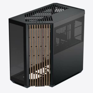 JualCASING APNX V1 – ATX Mid Tower Case – Wood Black