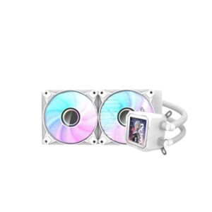 darkFlash WAVE DV240S Liquid CPU Cooler - Putih