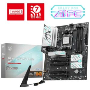 Motherboard MSI B840 GAMING PLUS WIFI (Socket AMD AM5, DDR5)