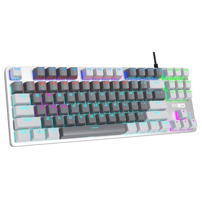 Keyboard Gaming Mechanical TKL Altec Lansing ALGK-8404 RGB - GreyWhite - Image 4