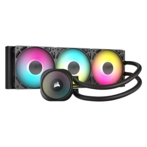 CORSAIR NAUTILUS 360 RS ARGB - 360mm AIO Liquid CPU Cooler - BLACK